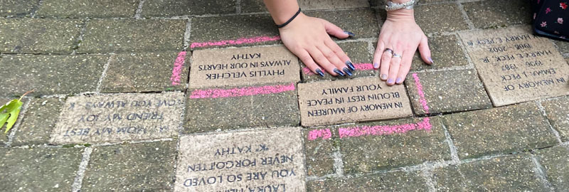 healing garden brick