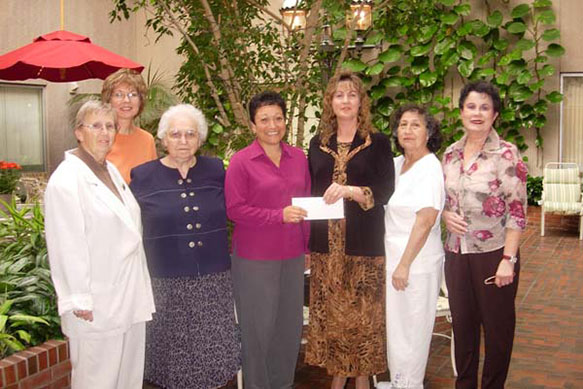 Community Cancer Research Foundation, Inc., would like to thank the St. Demetrios Ladies Philoptochos Society for their generous donation of $2,000 towards the Cancer Resource Centre.
